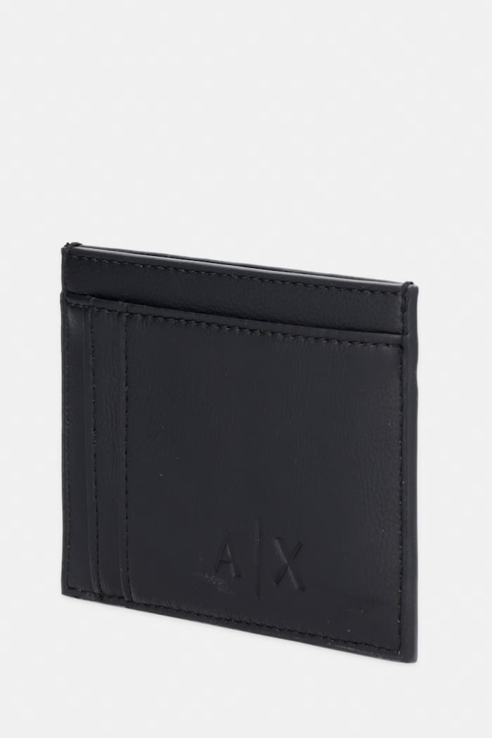Armani Exchange puzdro na karty pánske XM000169.AF22654.NOS čierna AA00