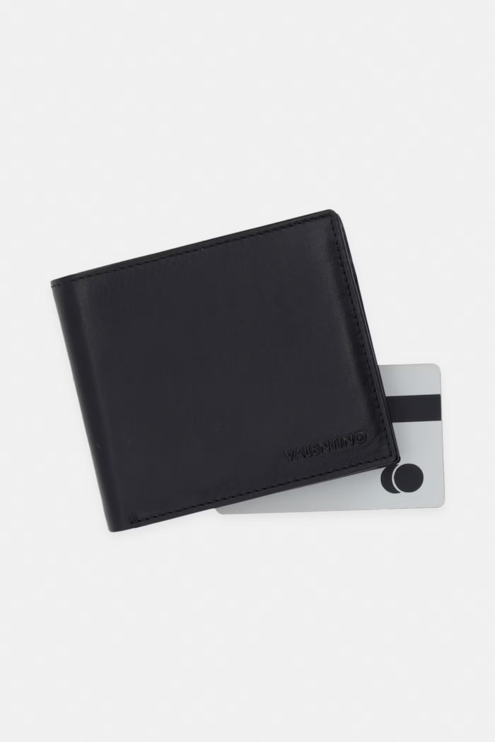 Valentino Bags portofel pentru bărbați din piele MANDRIN negru VPP8UD13