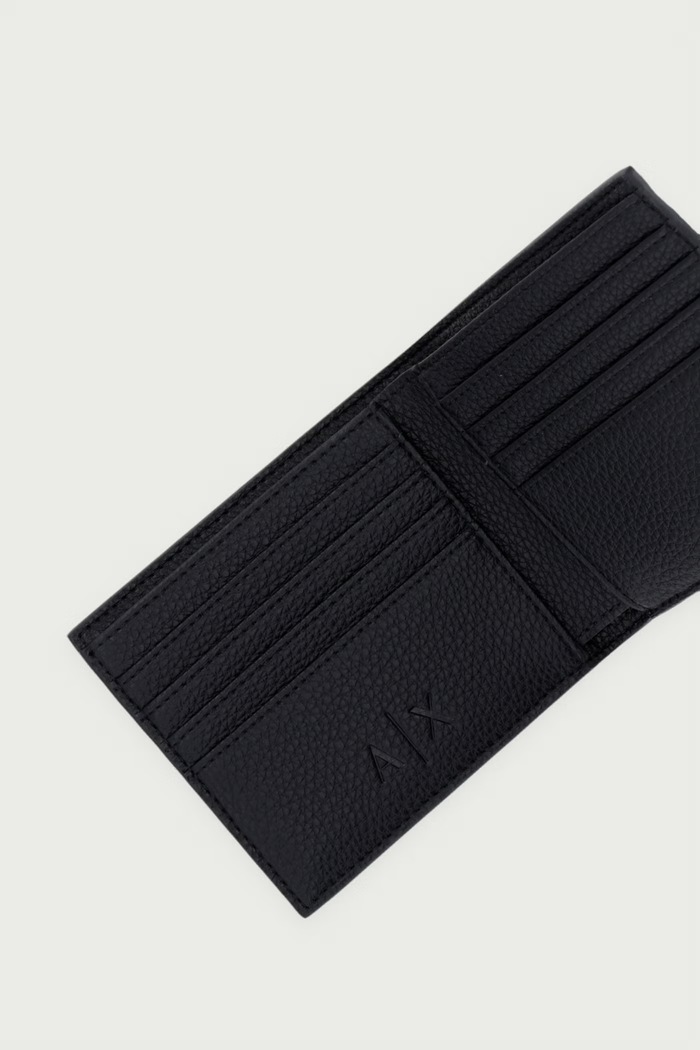 Аксессуары Armani Exchange кошелек для мужчин из искусственной кожи XM000168.AF26651.NOS чёрный