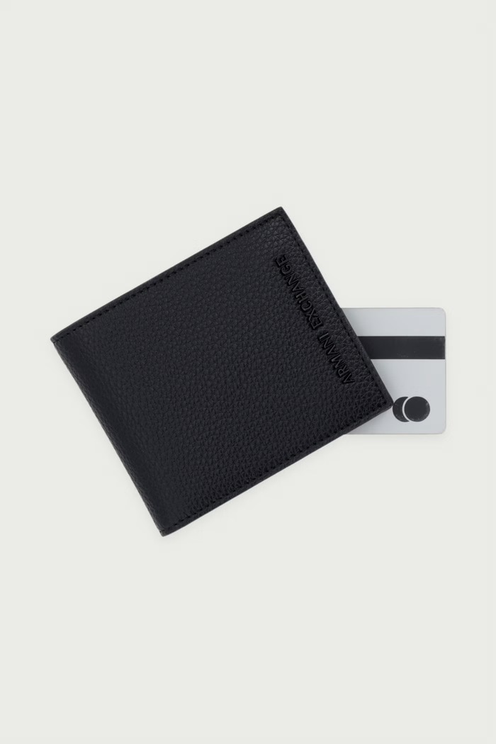 Armani Exchange кошелек для мужчин из искусственной кожи чёрный XM000168.AF26651.NOS
