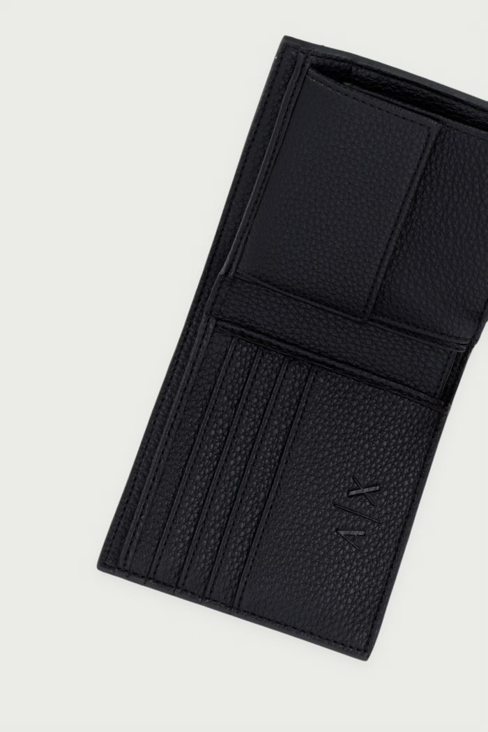 Аксессуары Armani Exchange кошелек для мужчин из искусственной кожи XM000167.AF26651.NOS чёрный