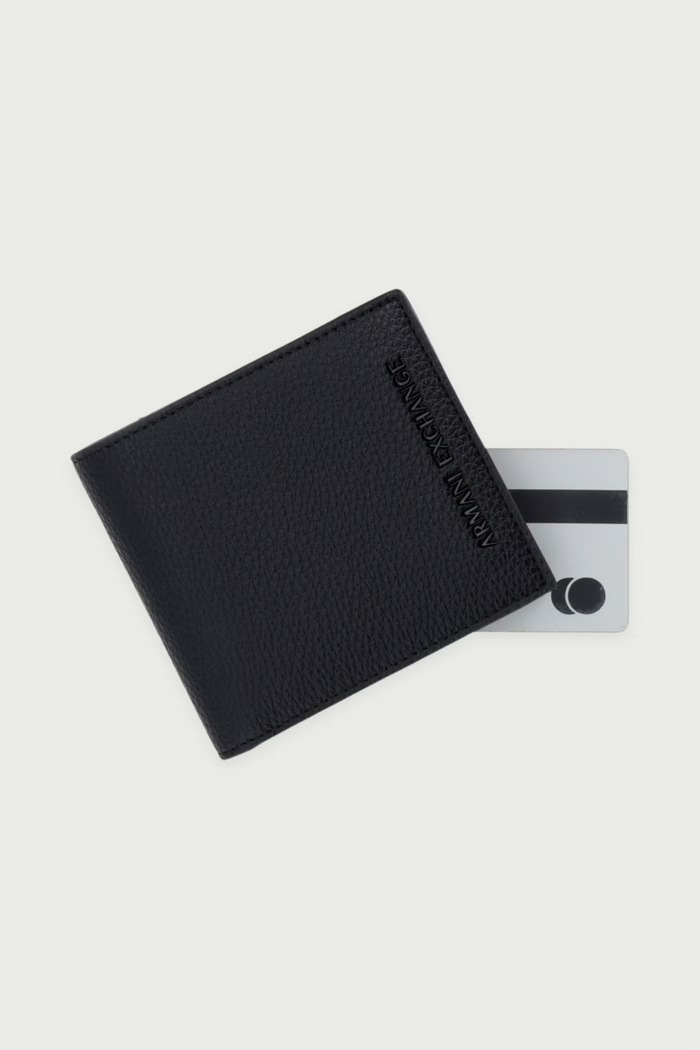 Armani Exchange кошелек для мужчин из искусственной кожи чёрный XM000167.AF26651.NOS