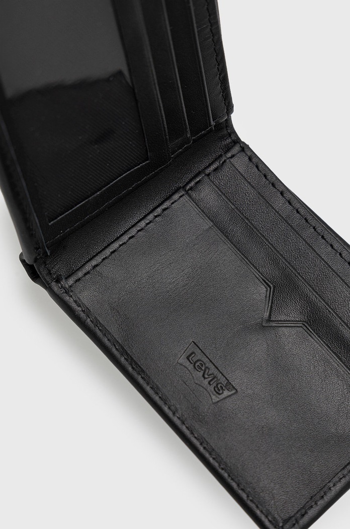 Doplňky Kožená peněženka Levi's D5489.0002 černá