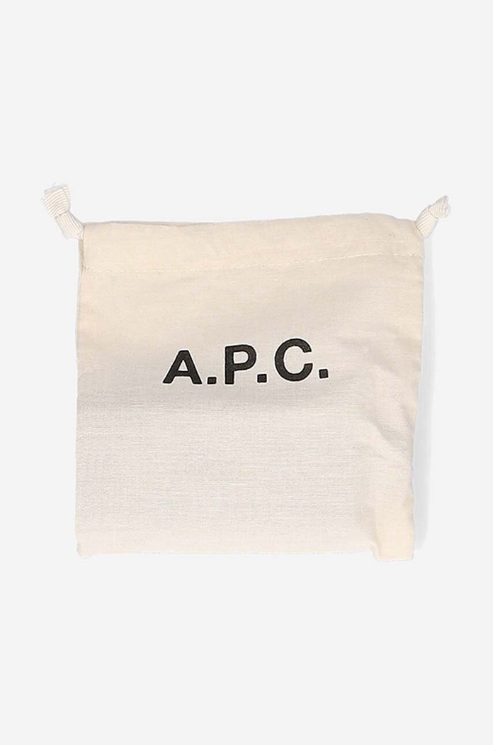 A.P.C. leather wallet Compact Emmanuelle PXAWV-F6302 BLACK PXAWV.F63029 black