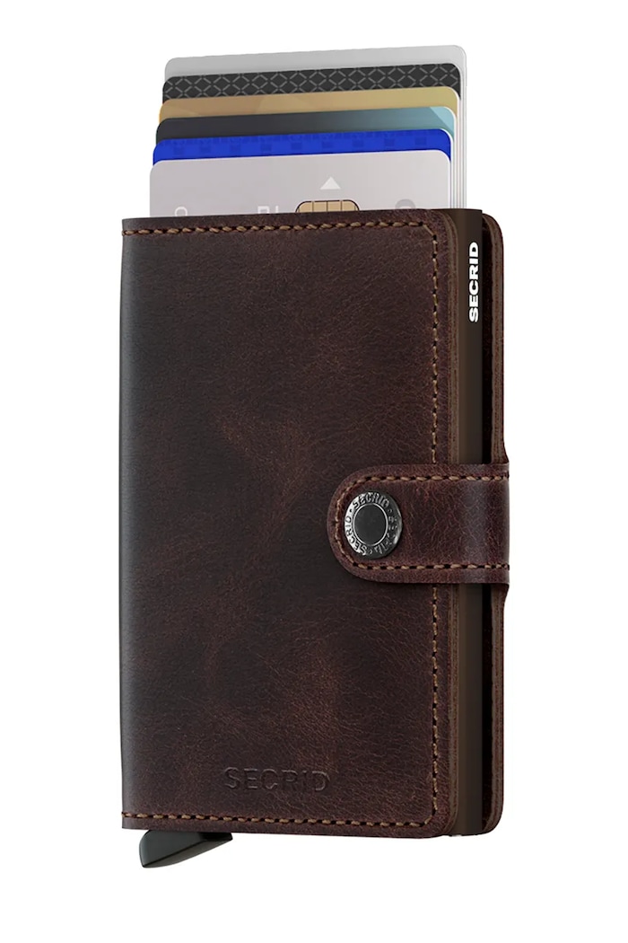 Secrid RFID wallet leather MV.Vintage maroon ZA00