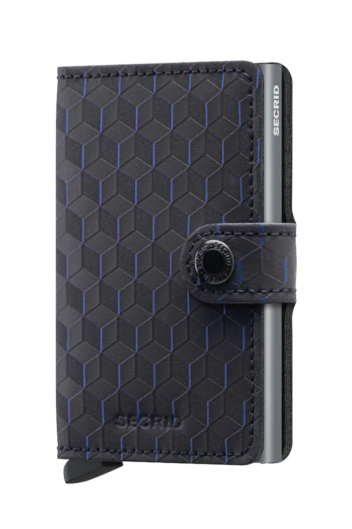 Портмоне Secrid гладка кожа черен MOP.BLACK.TITANIUM