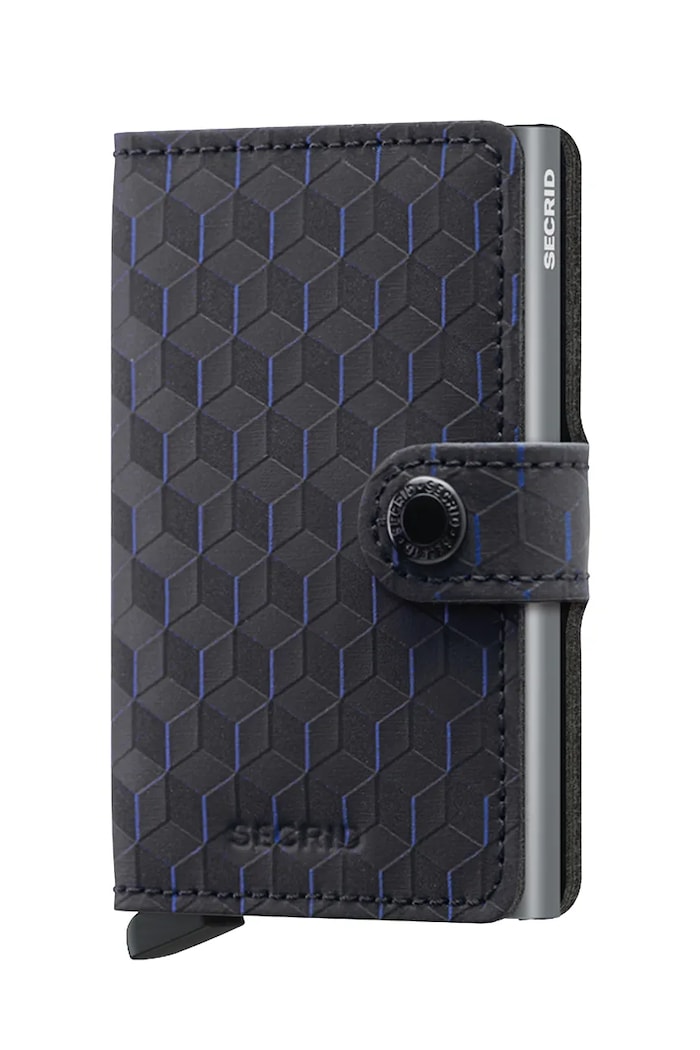 Портмоне Secrid гладка кожа черен MOP.BLACK.TITANIUM
