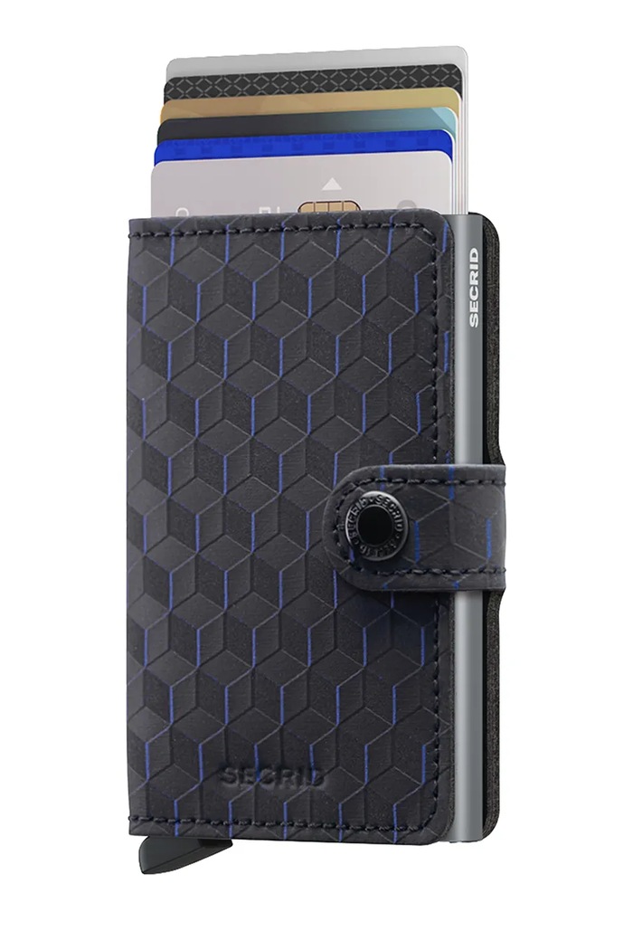Портмоне Secrid MOP.BLACK.TITANIUM черен ZA00