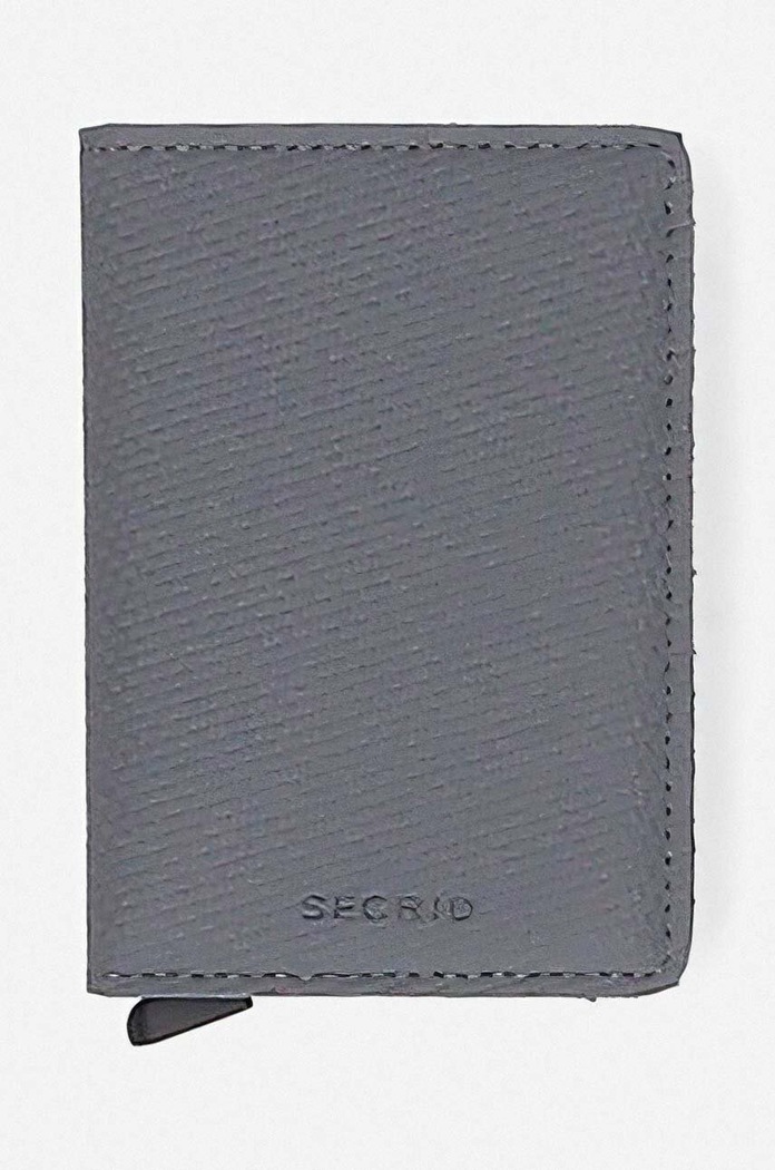 Novčanik Secrid bez uzorka siva SCA.COOL.GREY
