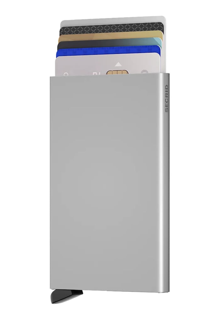 Чехол на карты Secrid C.SILVER серебрянный AA00