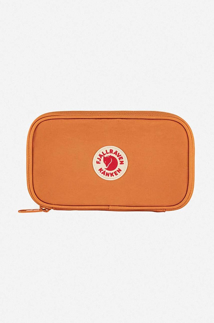 Fjallraven portfel tekstylny pomarańczowy F23781.206
