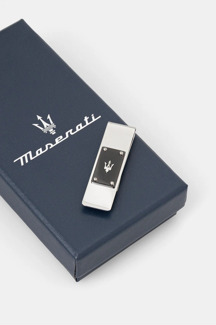 Doplňky Spona na bankovky Maserati ICONIC JM225AVD93 stříbrná