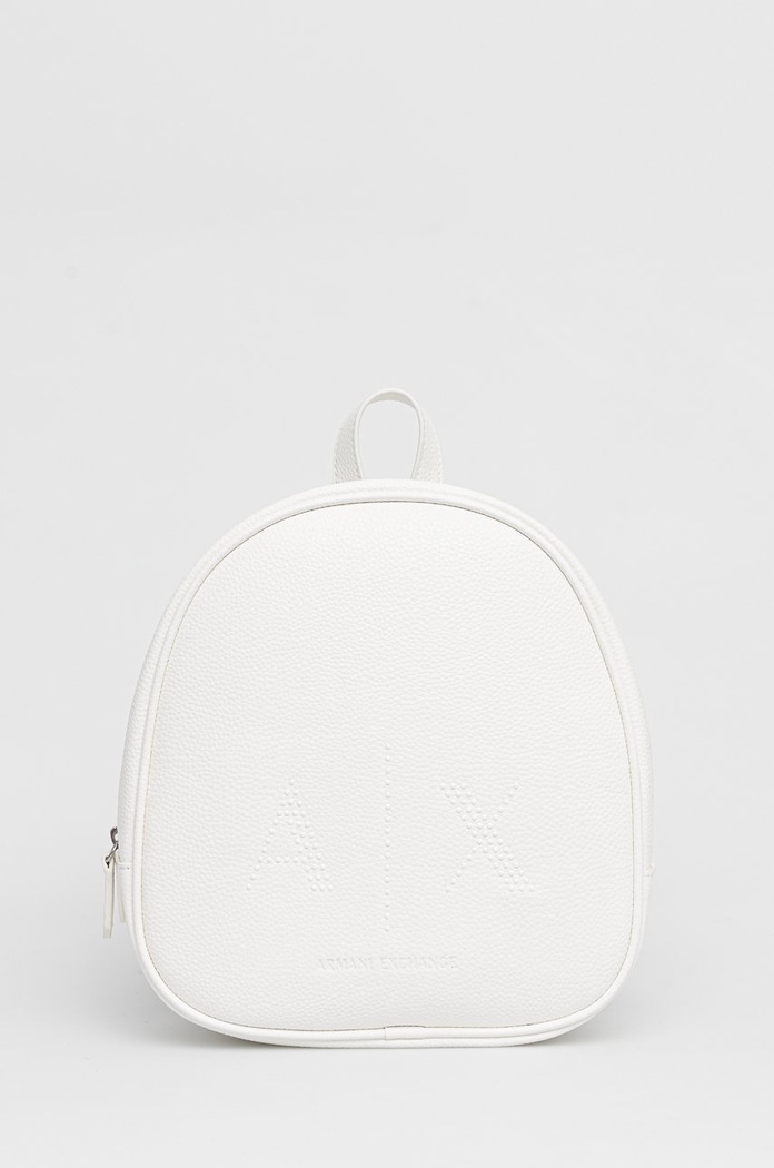 Armani Exchange Ruksak imitácia kože biela 942563.CC530