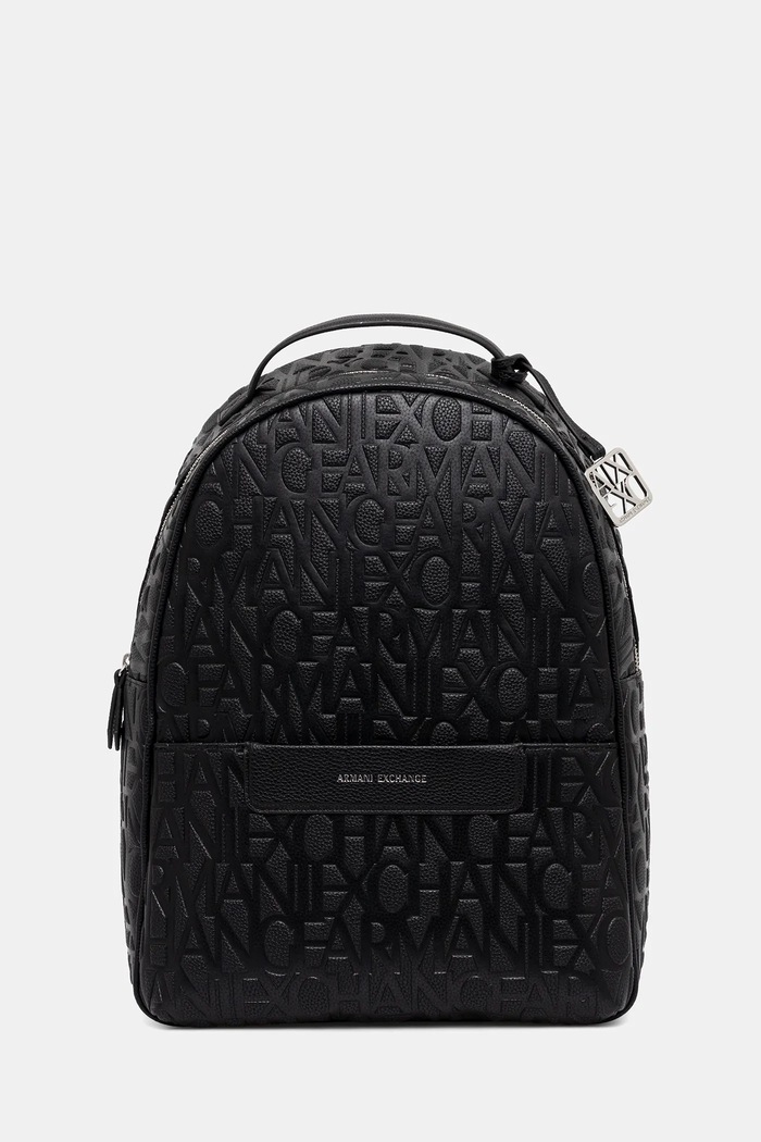 Batoh Armani Exchange hladký černá XW001922.AF15774.NOS