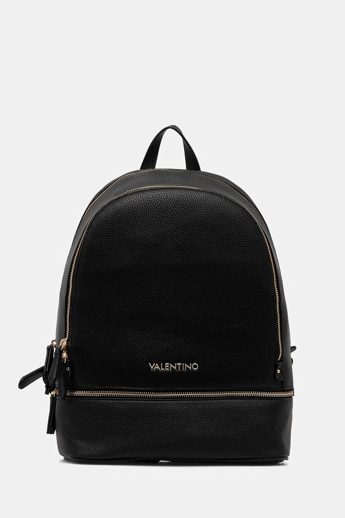 Ruksak Valentino Bags imitácia kože čierna VBS7LX02