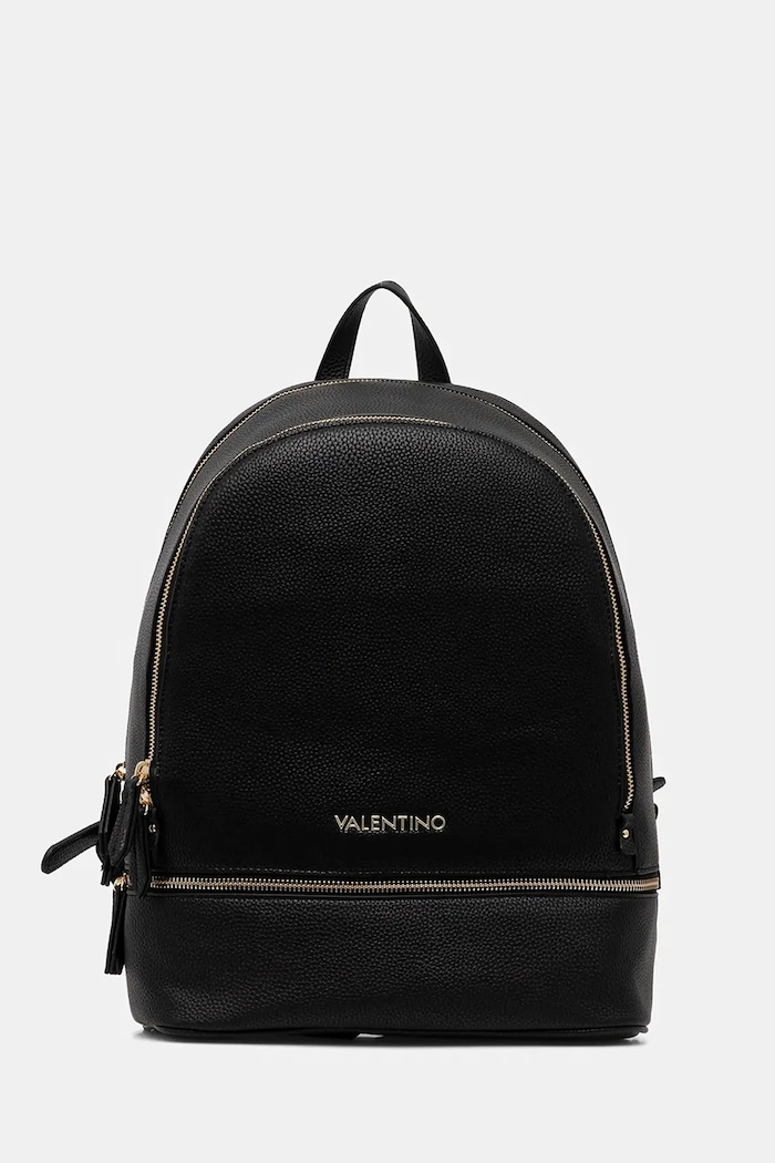 Ruksak Valentino Bags imitácia kože čierna VBS7LX02