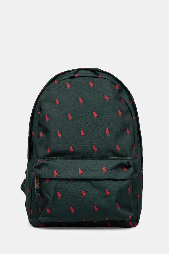 Детска раница Polo Ralph Lauren текстилен зелен 9AR153