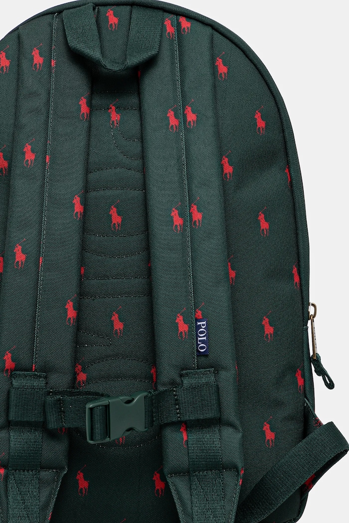 Детска раница Polo Ralph Lauren зелен 9AR153