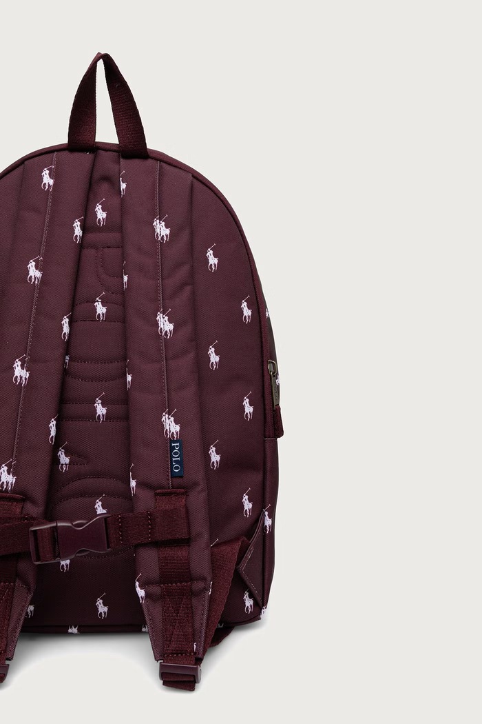 CHLAPEC Polo Ralph Lauren batoh dětský 9AR153 burgundské