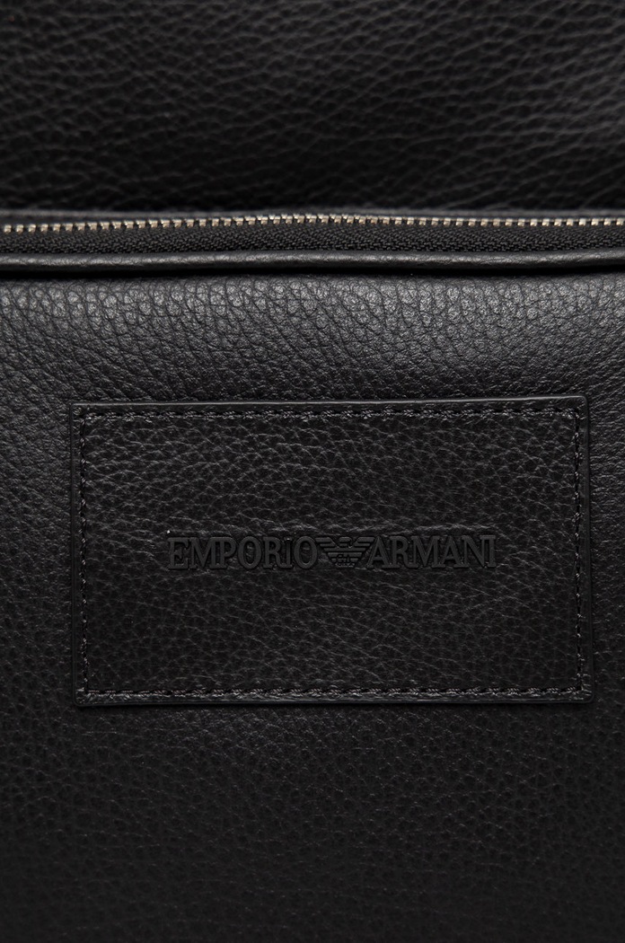 Кожена раница Emporio Armani Y4O334.Y068E.NOS черен AA00