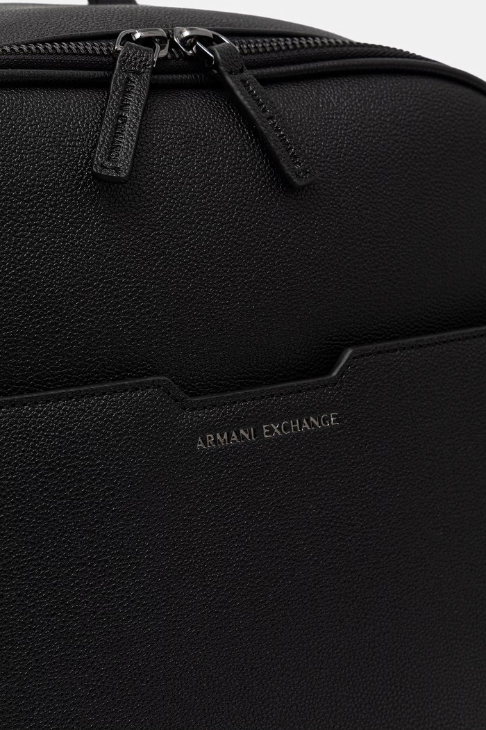Armani Exchange рюкзак для мужчин из искусственной кожи чёрный XM002582.AF22651.NOS
