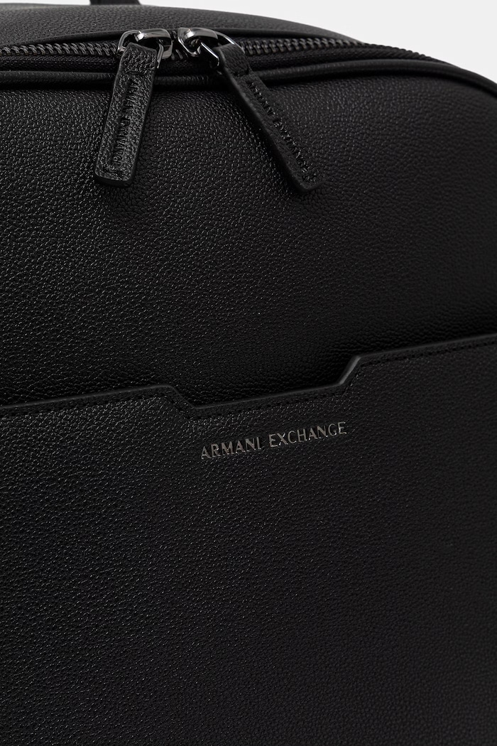 Armani Exchange рюкзак для мужчин из искусственной кожи чёрный XM002582.AF22651.NOS