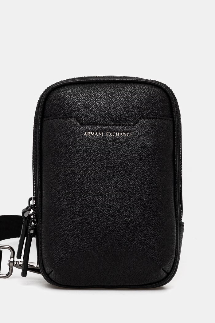 Armani Exchange borsetă pentru bărbați negru XM002587.AF22651.NOS