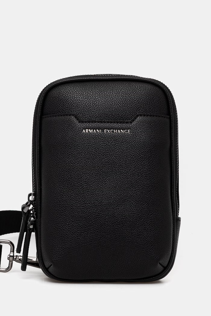 Armani Exchange borsetă pentru bărbați negru XM002587.AF22651.NOS