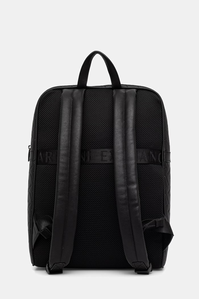 Dodaci Armani Exchange ruksak za muškarce od imitacije kože XM002596.AF22652.NOS crna