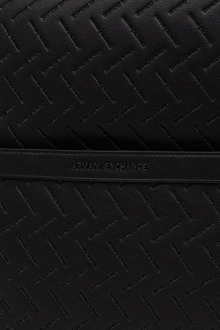 Armani Exchange ruksak za muškarce od imitacije kože crna XM002596.AF22652.NOS