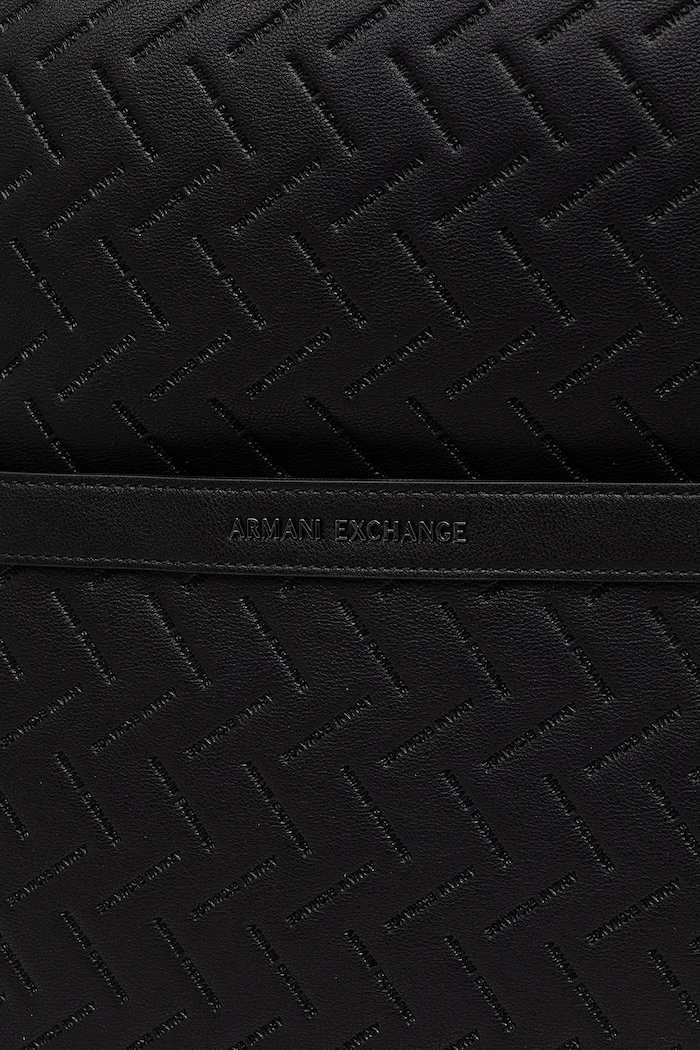 Armani Exchange ruksak za muškarce od imitacije kože crna XM002596.AF22652.NOS