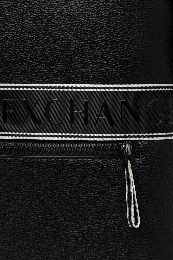 Dodaci Armani Exchange ruksak za muškarce od imitacije kože XM002609.AF22662.NOS crna