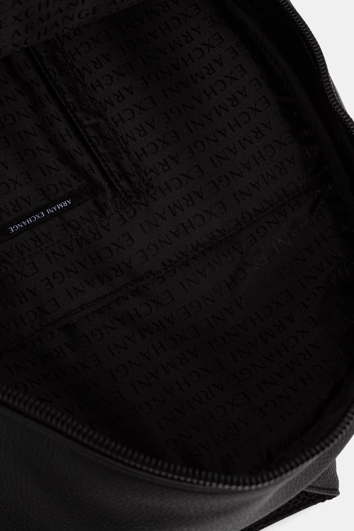 Armani Exchange рюкзак для мужчин из искусственной кожи XM003142.AF26651.NOS чёрный