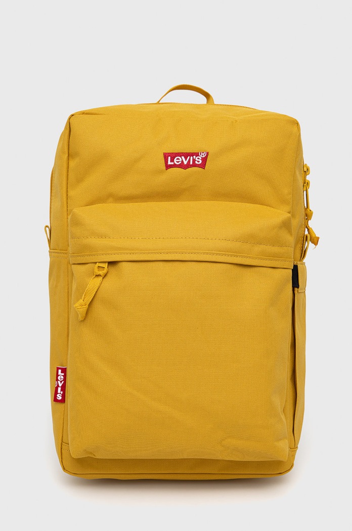 Σακίδιο πλάτης Levi's υφασμάτινο χρυσαφί D5463.0006