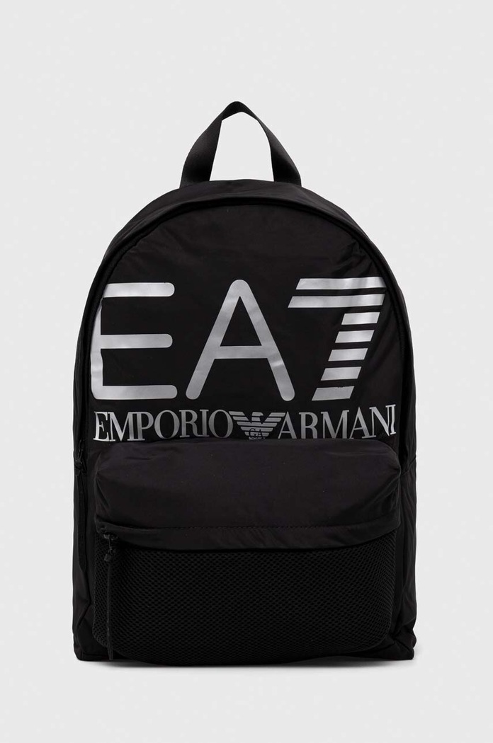 Nahrbtnik EA7 Emporio Armani Potisk črna 245063.2F909