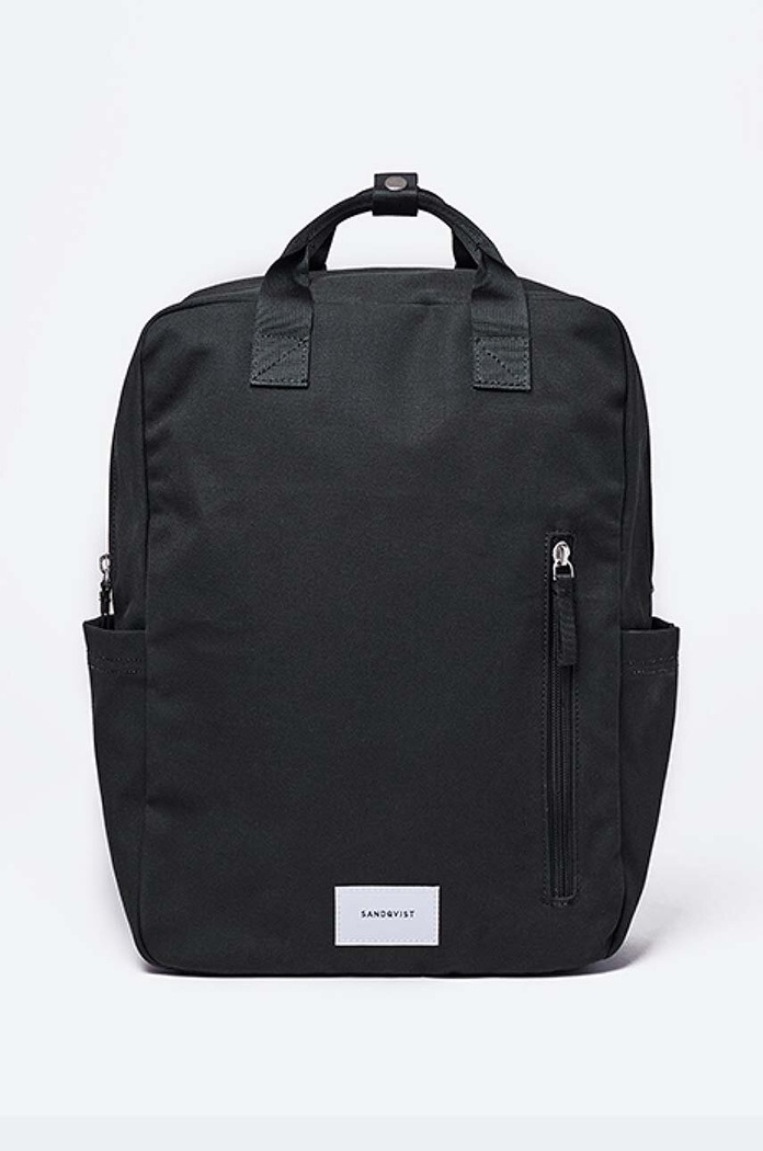 Sandqvist backpack Knut plain black SQA1814