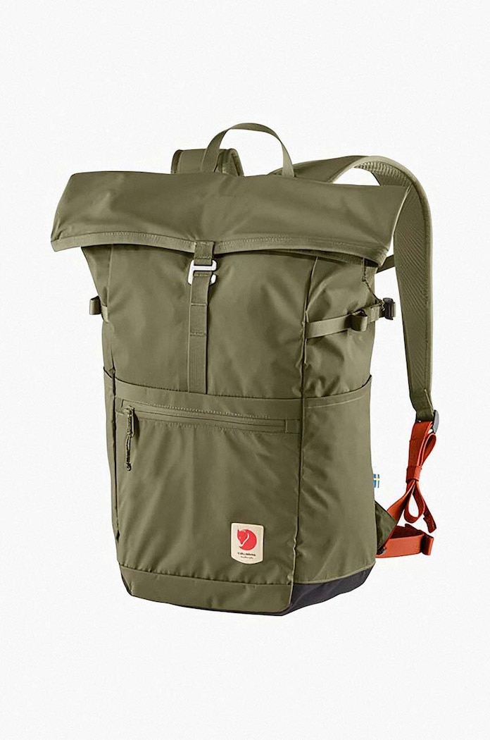 Ruksak Fjallraven High Coast Foldsack 24 F23222 620 jednofarebný zelená F23222.620