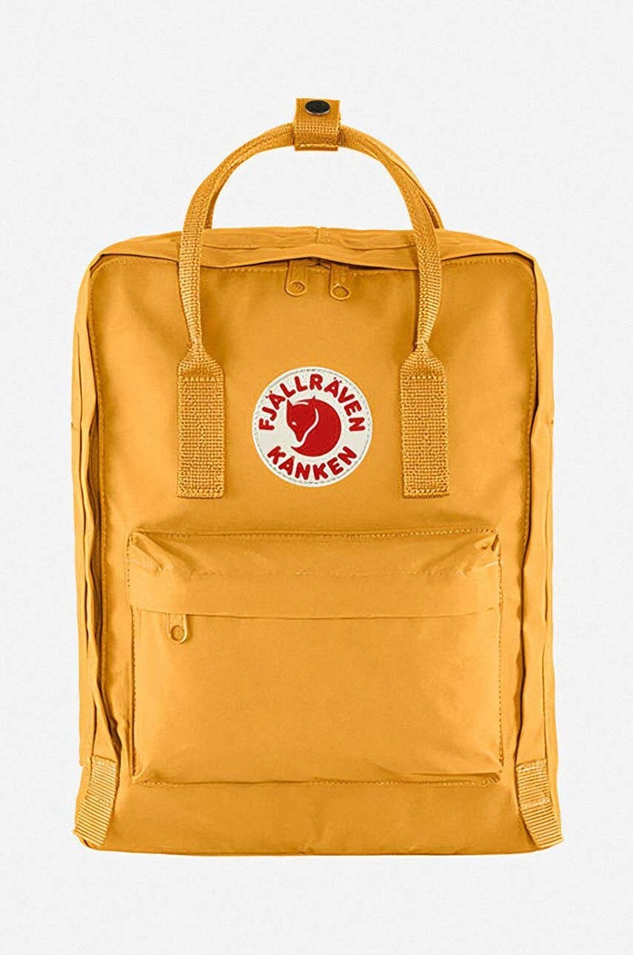 Fjallraven plecak Kanken tekstylny żółty F23510.160