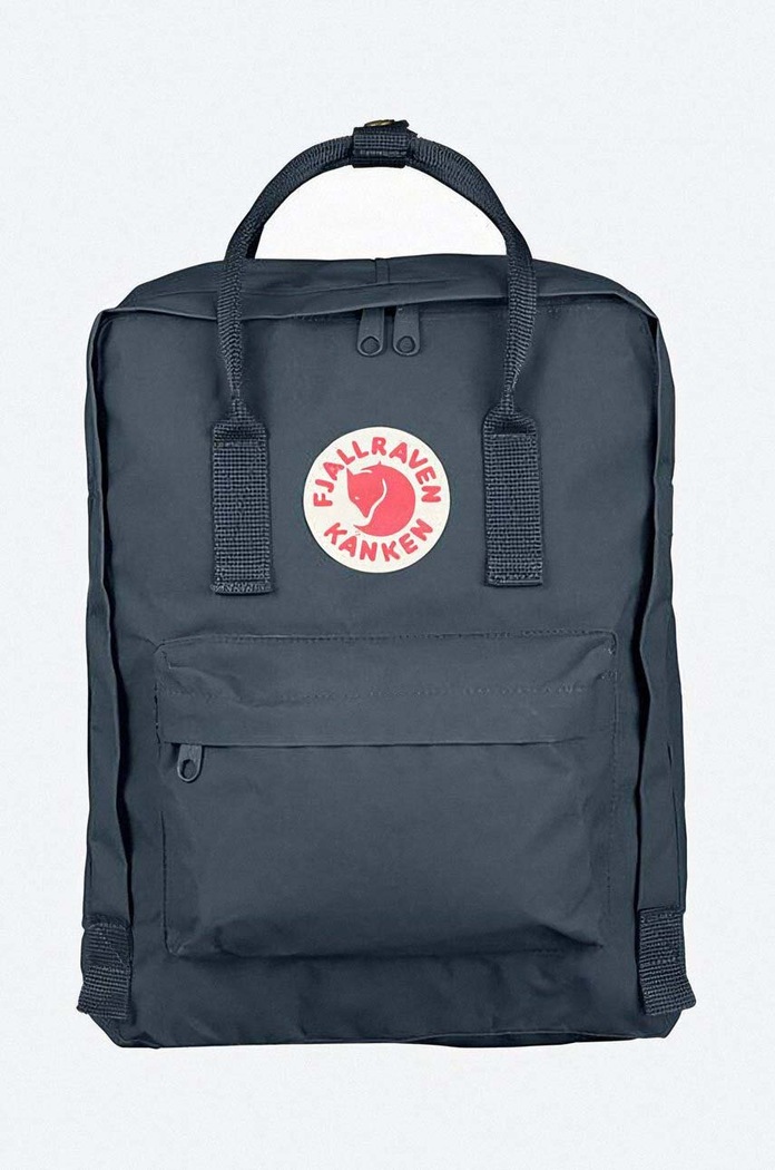 Ruksak Fjallraven Kanken nášivka sivá F23510.31