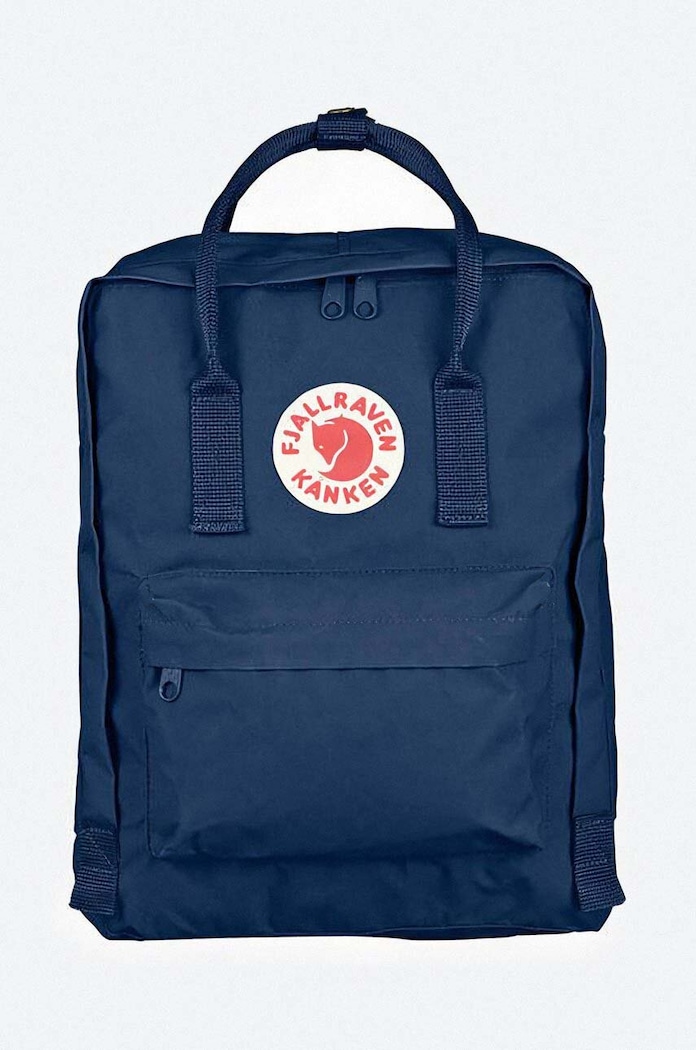 Ruksak Fjallraven Kanken Hip Pack natpis mornarsko plava F23510.540