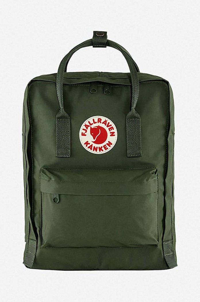 Раница Fjallraven Kanken щампа зелен F23510.660