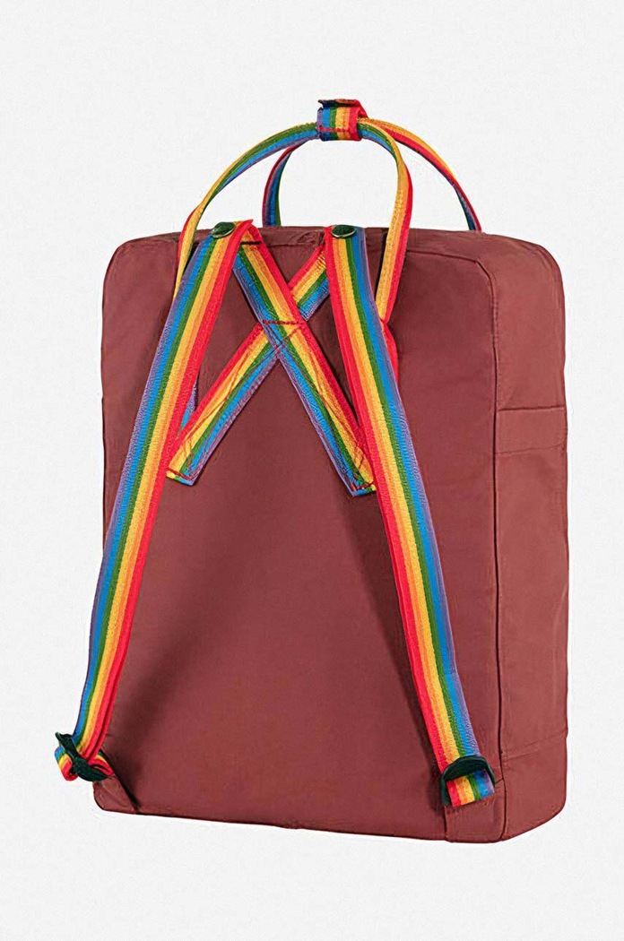 Fjallraven rucsac Kanken Rainbow rosu F23620.326.907