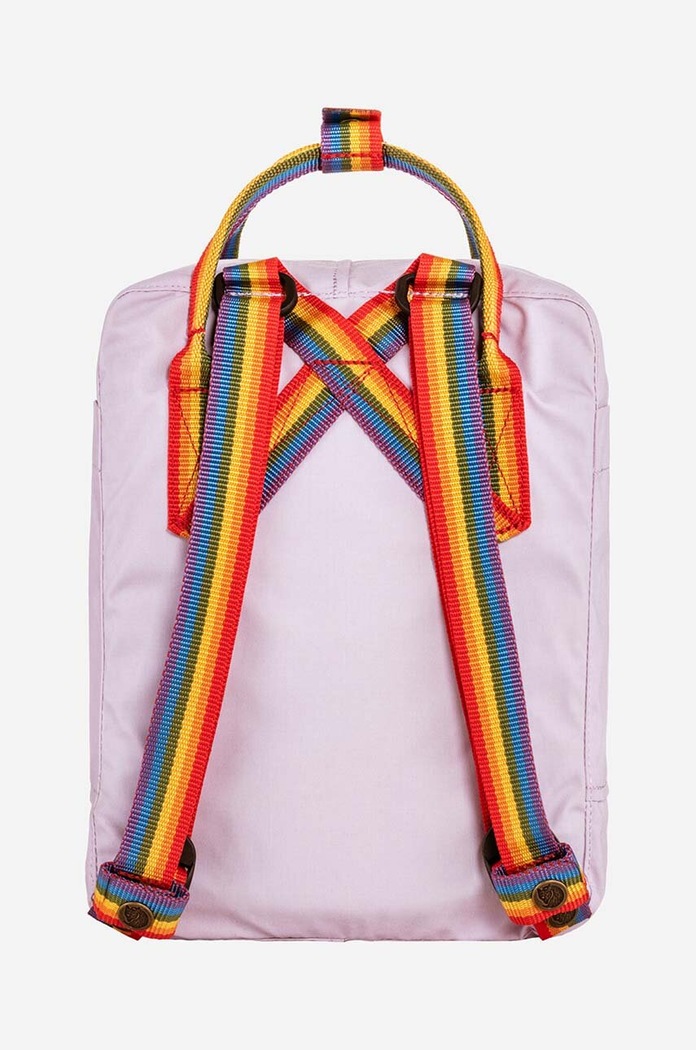 Ruksak Fjallraven Kanken Rainbow Mini F23621.457.907 fialová AA00