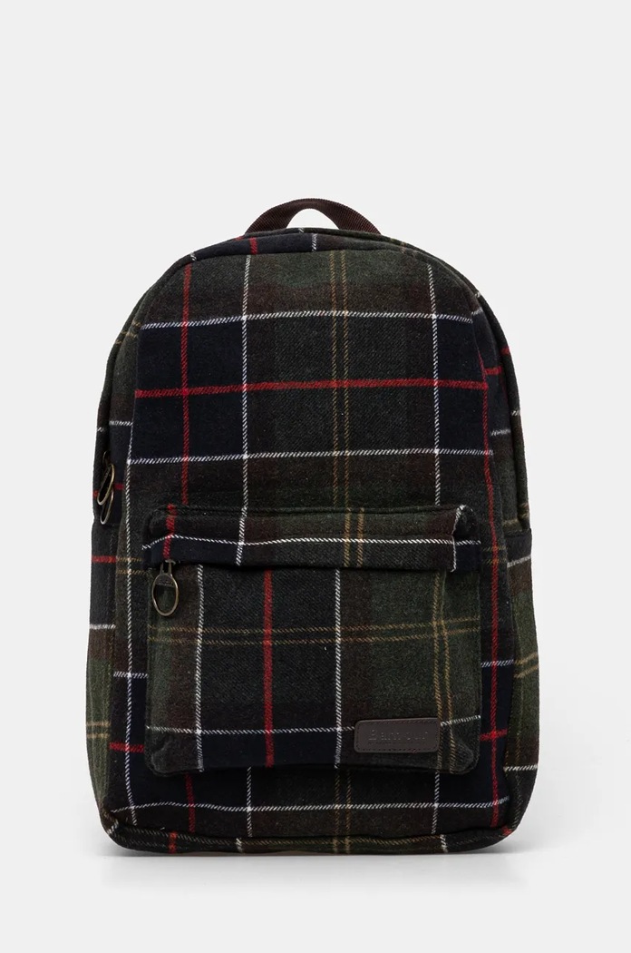 Barbour zaino in misto lana stampa all-over multicolore UBA0421