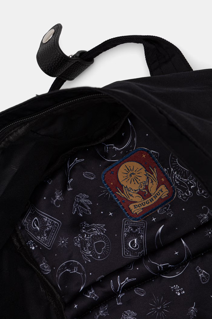 Doughnut σακίδιο Macaroon The Mystic Club II Series 16L D010MC2.0003 μαύρο