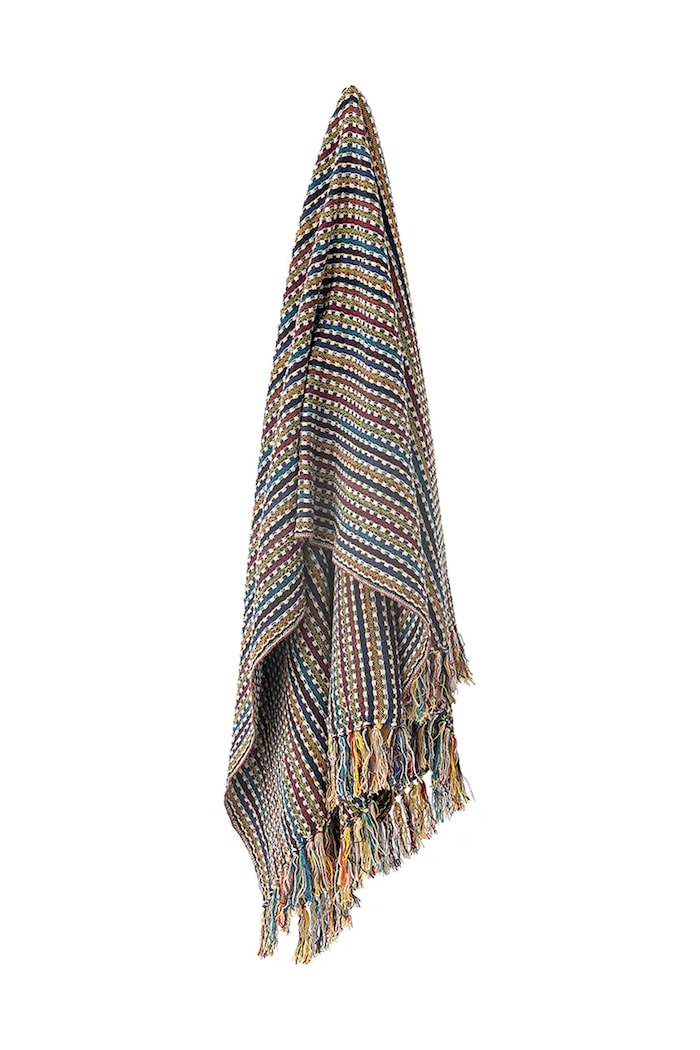 Bloomingville pătură 160x130 cm 82066430 albastru AA00