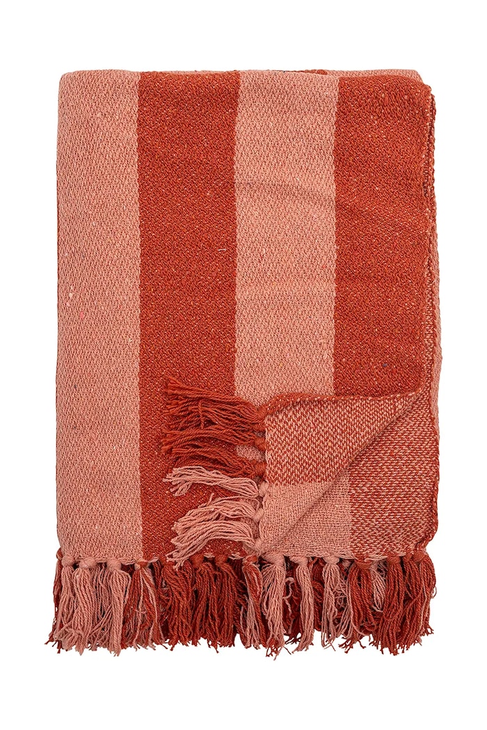 Bloomingville pătură Frello 160 x 130 cm portocaliu 82062679