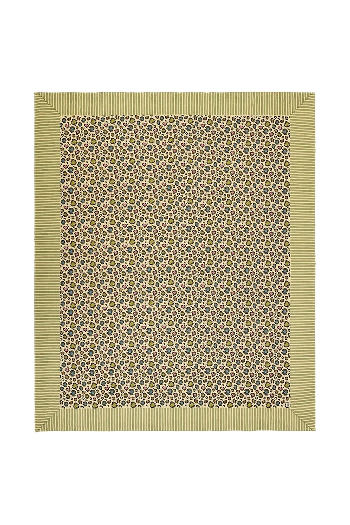 Памучно покривало Doing Goods Disco Leopard Double 240 x 280 cm многоцветен 1.40.30.115.990.5