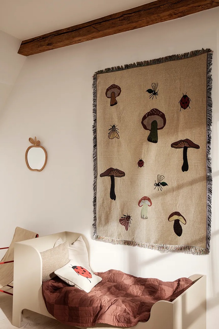ferm LIVING koc bawełniany Forest Tapestry 120 x 170 cm 1104264911