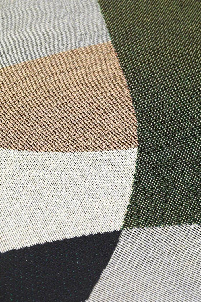 Bavlnená deka ferm LIVING Entire 120 x 170 cm 1104264871 viacfarebná AA00